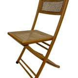 Vintage cesca style wooden folding chair design