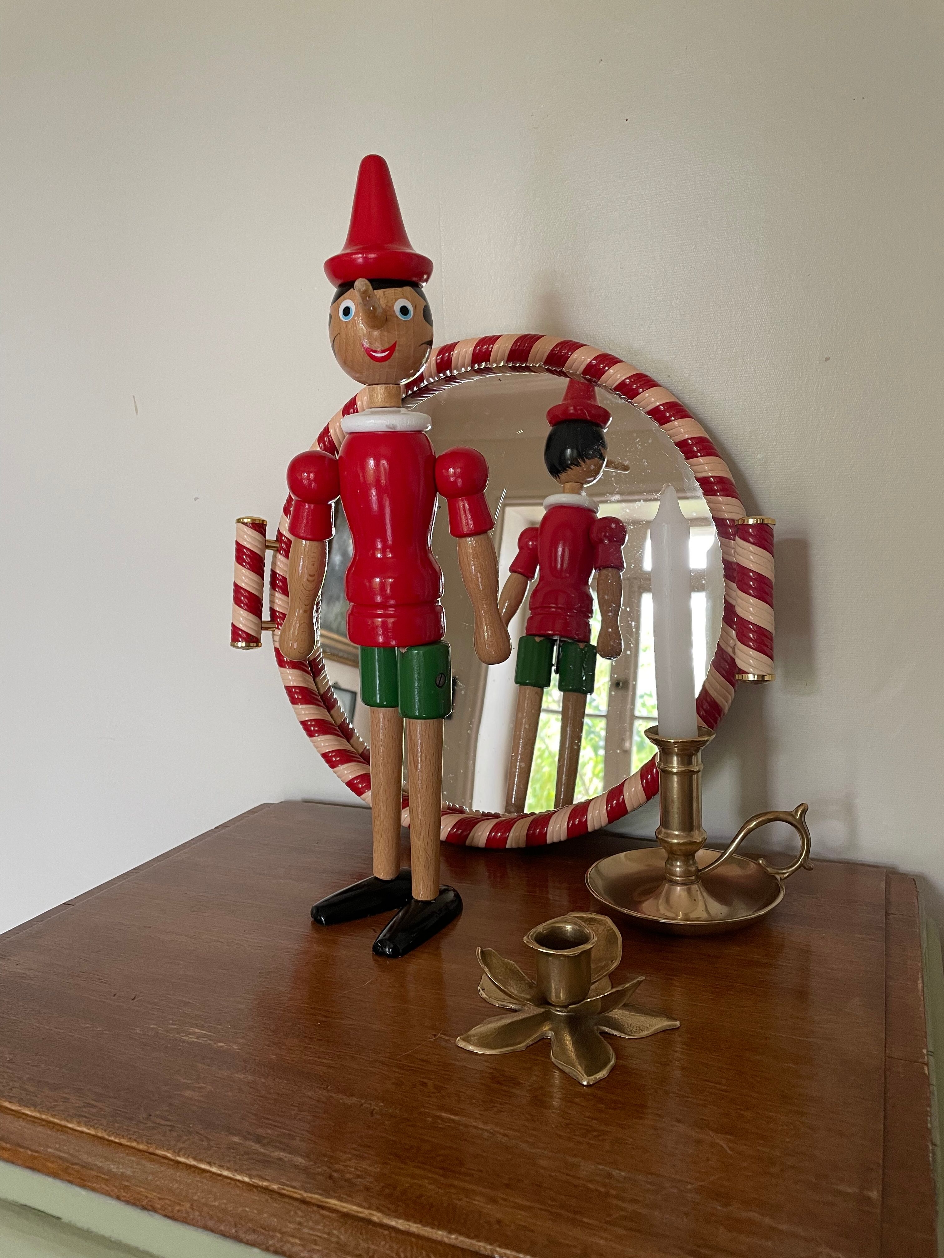 Articulated wooden Pinocchio H40