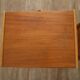 Pair of vintage Scandinavian teak bedside tables 1960