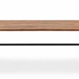 Vintage Scandinavian dining table in teak.