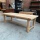 Table de ferme en chêne