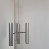 Vintage chrome pendant lamp
