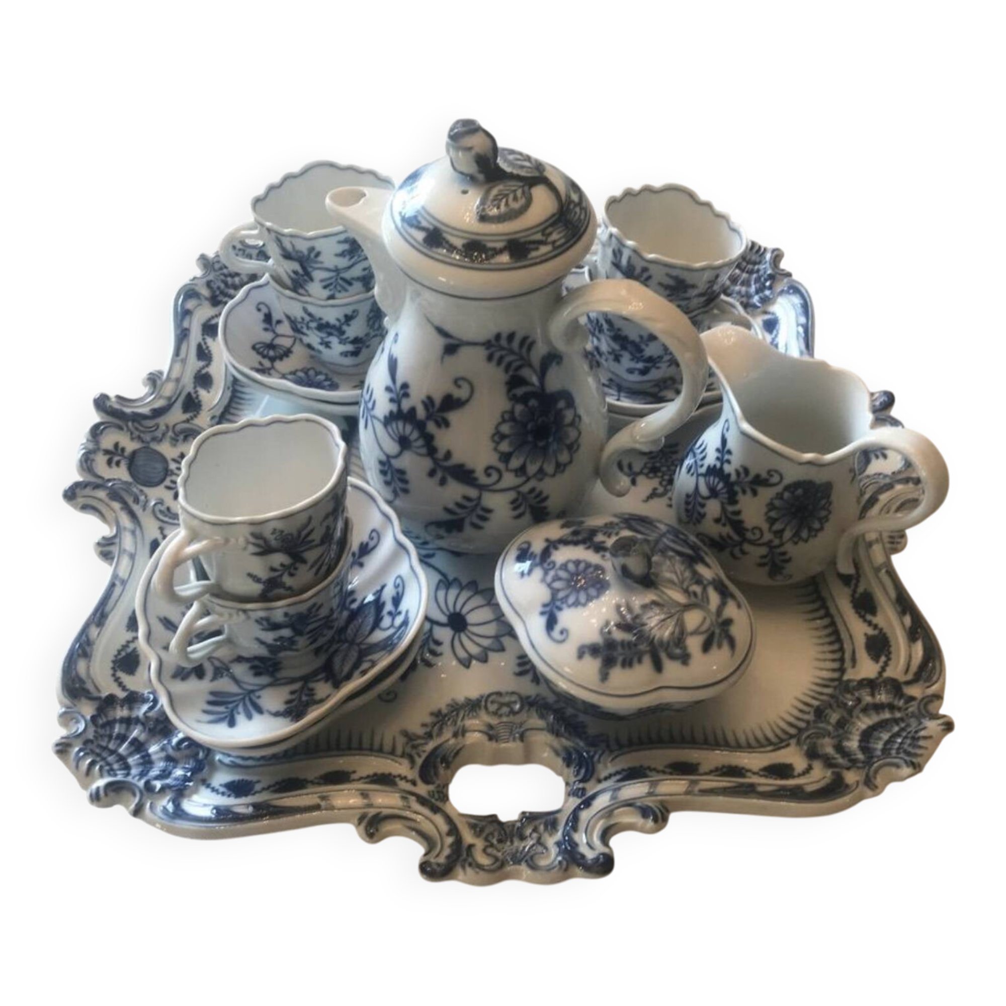 Meissen porcelain coffee service