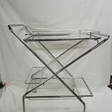 Sliding service chrome metal