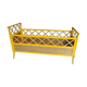 Baby bed years 50