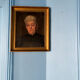 Oil portrait on canvas signed