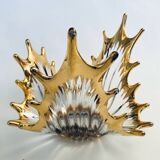 Bayel crystal bowl and gilding, 1950-60