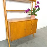 Design Frantisek Jirak vitrinekast met lades