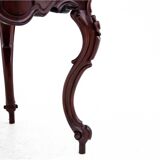 Neorococo Walnut Table, Scandinavia, Around 1880