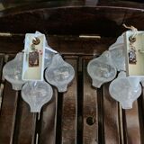 Set of two Tulipan wall lights by JT Kalmar