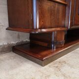 Charles Dudouyt oak art deco sideboard buffet 1940