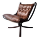 Vintage Scandinavian Falcon lounge chair by Sigurd Ressel, 1970.
