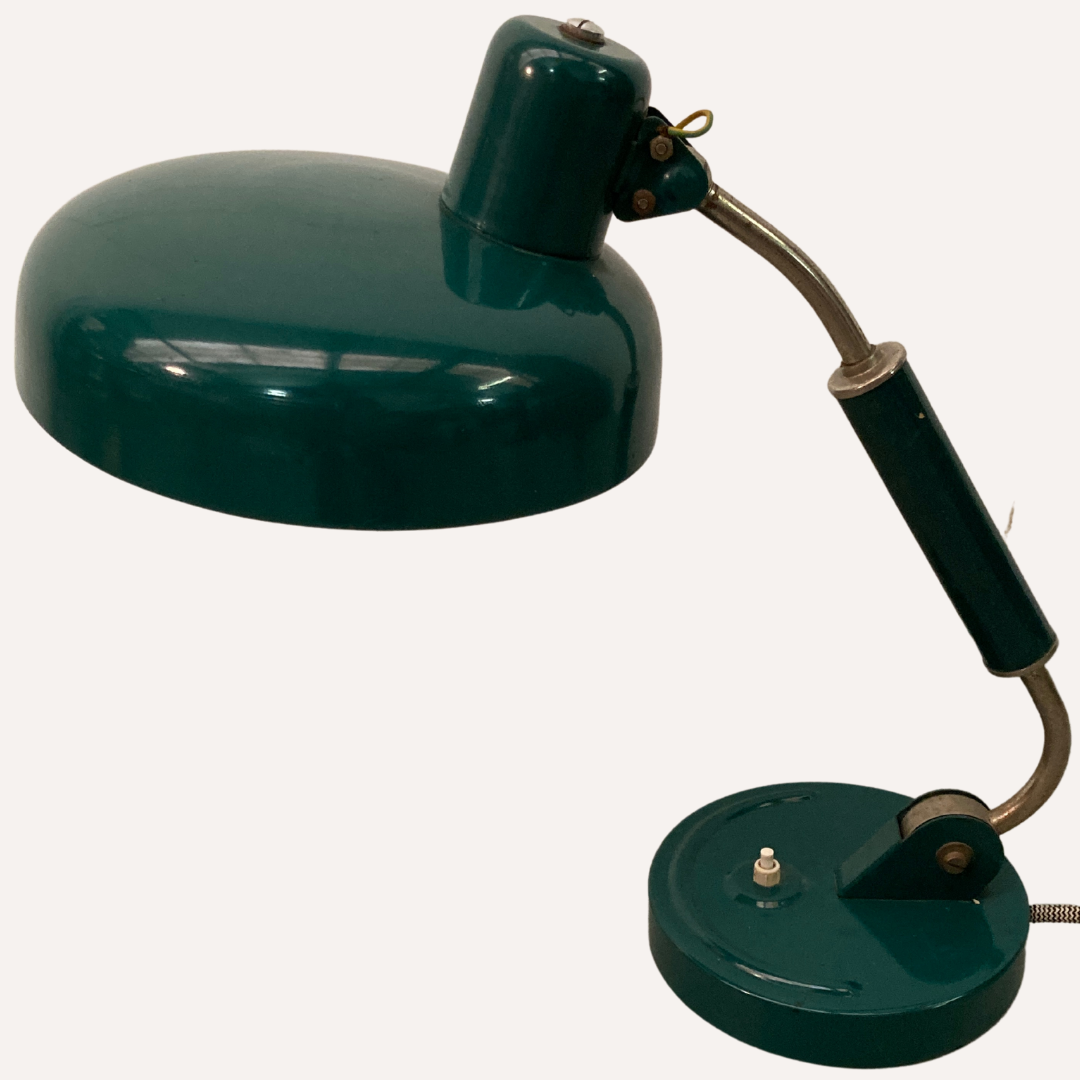 Bauhaus desk lamp by Christian Dell for Koranda, Vienna Austria
