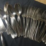 Silver metal housewife