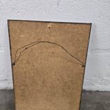 Vintage wall mirror in mint blue mosaic