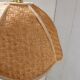 Realectrified rattan flower suspension