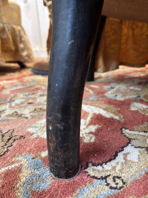 Paire de fauteuils crapaud