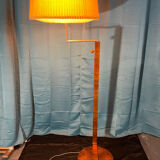 Floor lamp, art deco reader 1930 rosewood