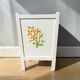 Portugese Olaio wooden hand-painted planter box