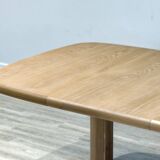 Danish Double Extending Oak Dining Table by Skovby, 1960s
