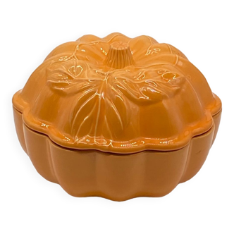Pumpkin 🎃 ceramic tureen, BCI, Brittany, vintage