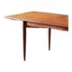 Johannes Andersen, table en teck et palissandre