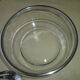 Salad bowl and silver-plated cutlery