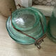 Lot de Bocaux anciens en verre