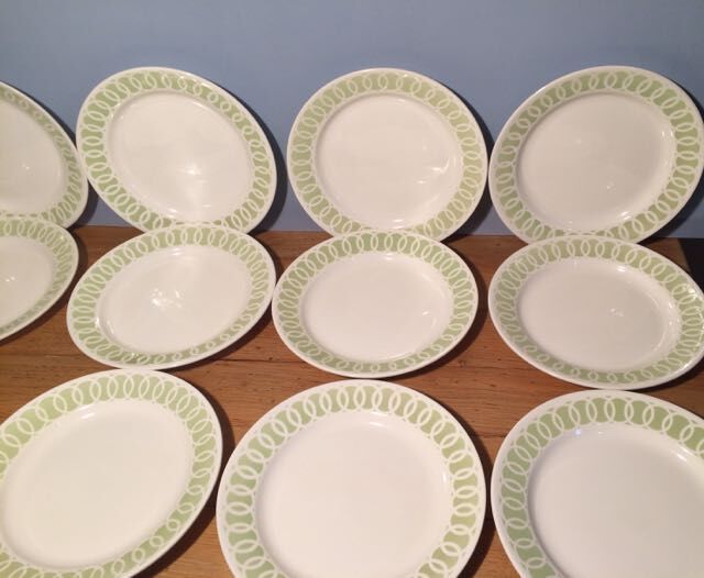 Suite of 12 plates Les Salins