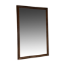Art deco mirror with wooden frame