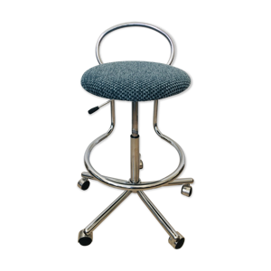 chaise de barre bleue