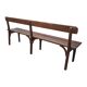 Antique French Wooden Hall Bench, from around 1900