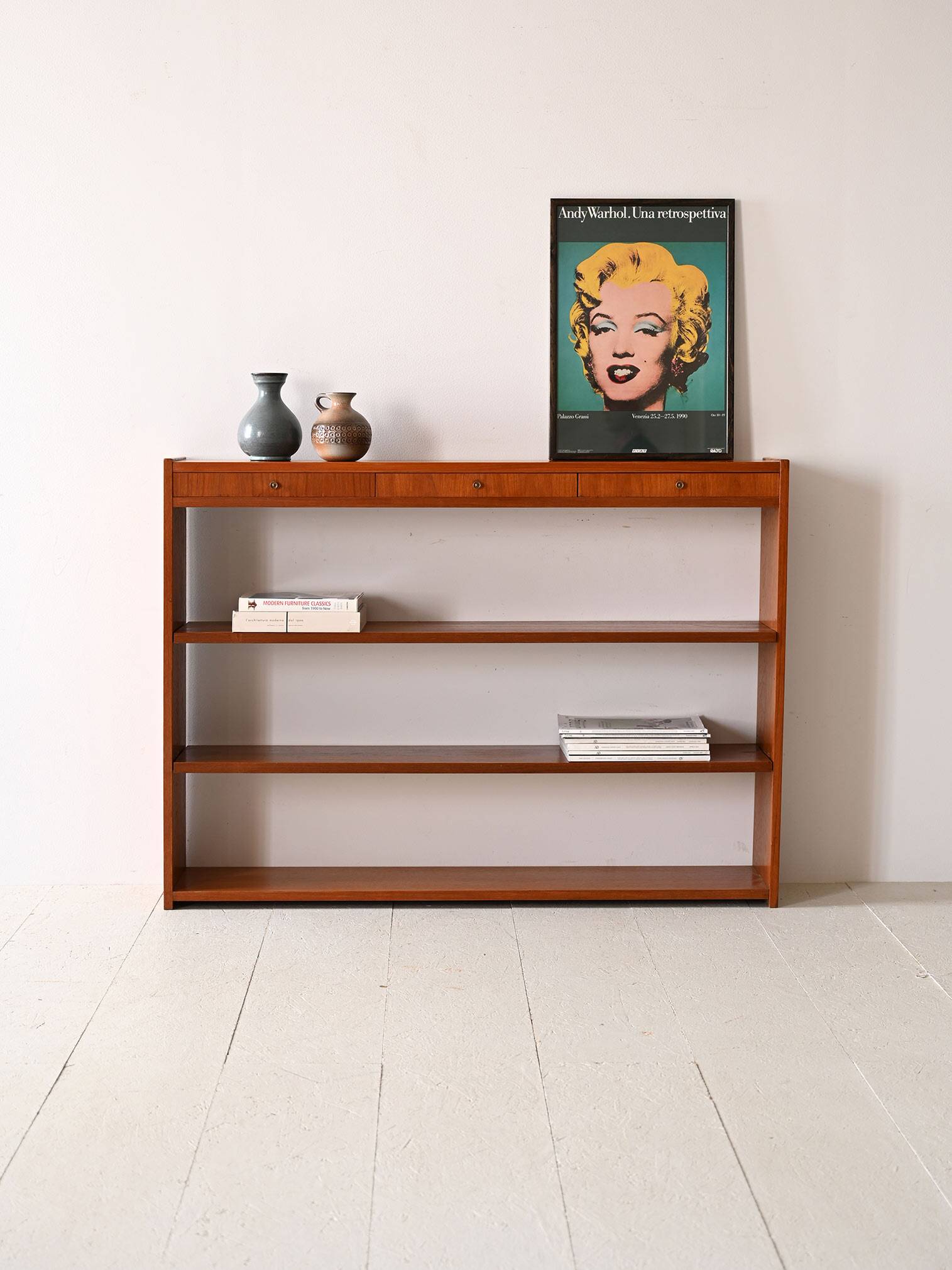 Entryway console with drawers