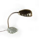Vintage, lamp, lamp lamp bedside, lampe lamp table lamp metal and cast aluminum, shell, office, art deco lamp, table lamp
