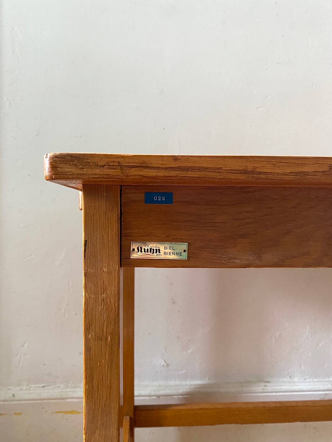 Bureau vintage suisse meuble de métier comptable