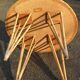 Table de repas en rotin