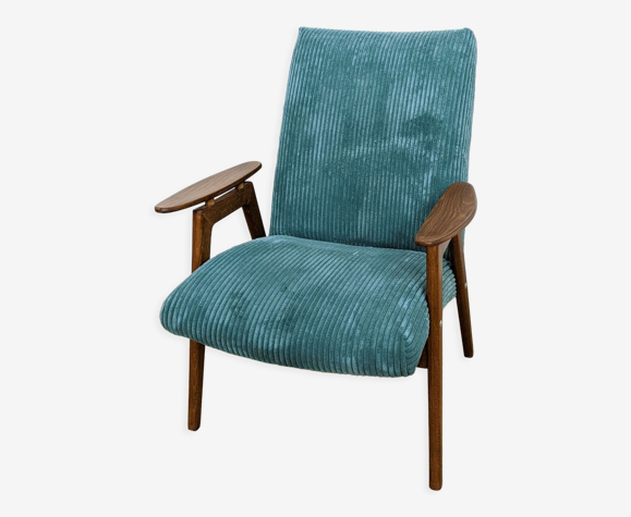 Fauteuil scandinave en teck