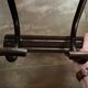 Thonet curved wood wall coat rack with 2 hooks