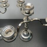 Paire de chandelier, placage argent 12 grammes, Fabiora, Paris, luxe