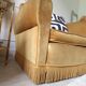 Pair of velvet armchairs