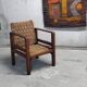 Fauteuil bois et corde