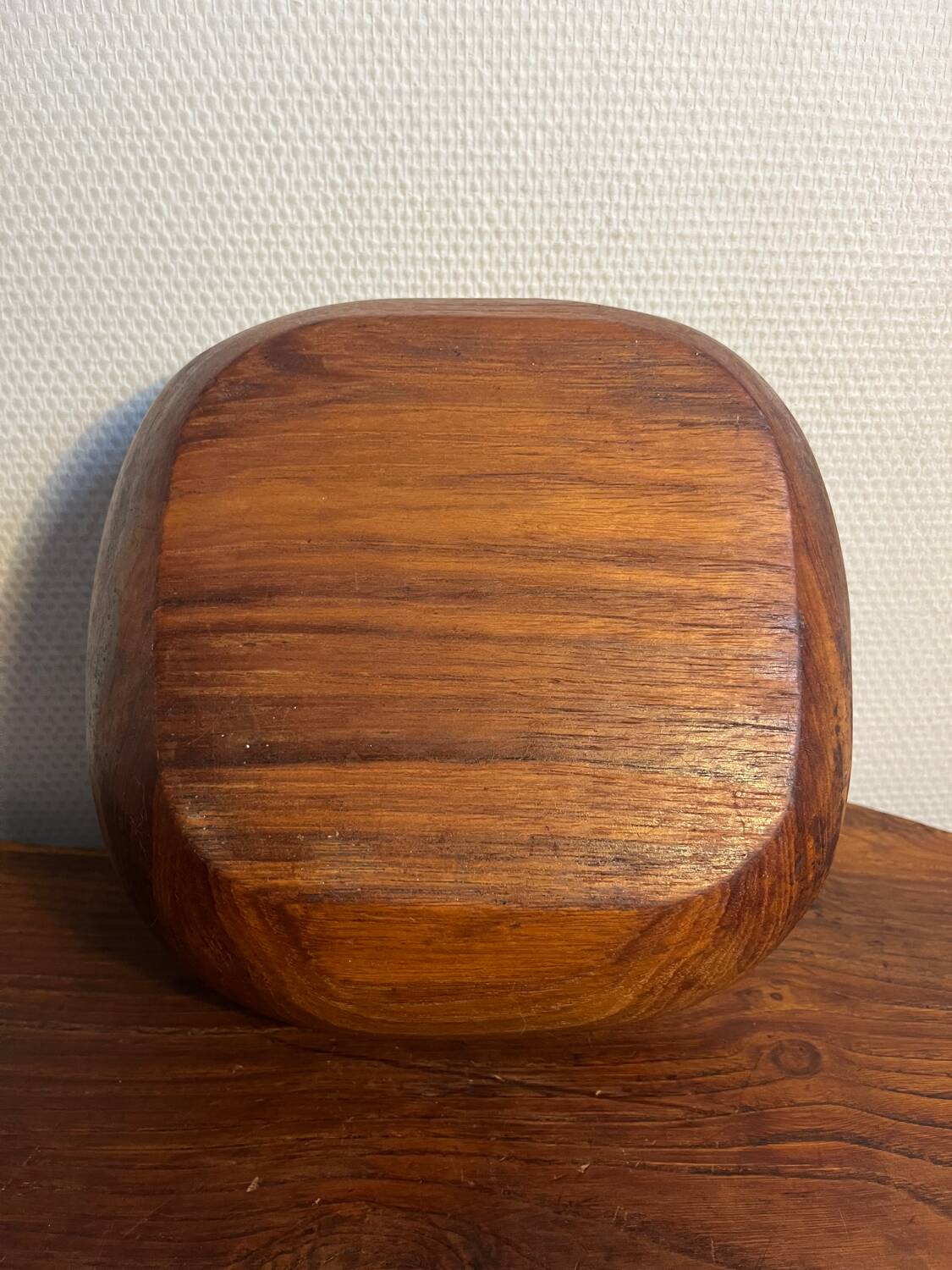 Teak wood salad bowl