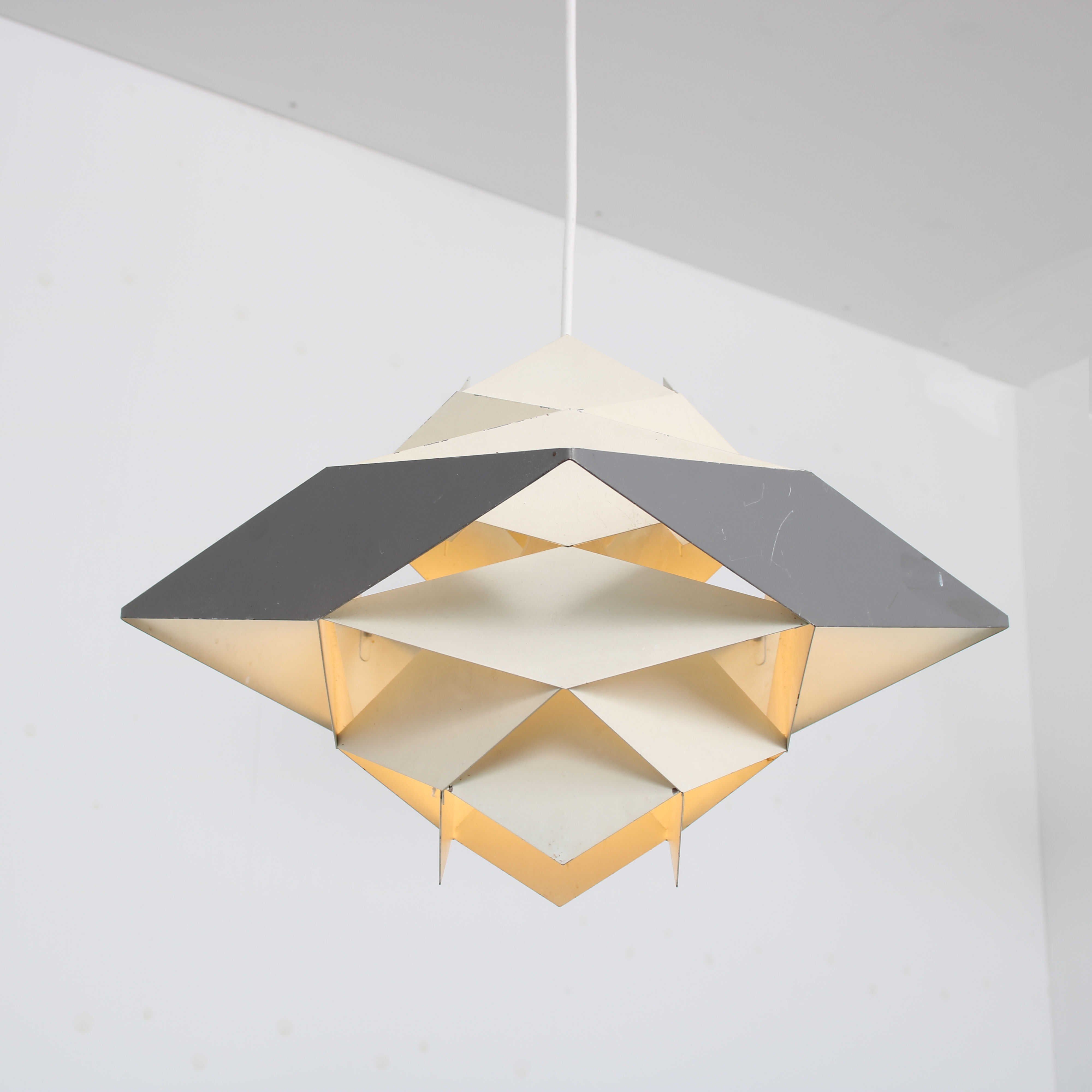 1960s “Symphoni” Hanging lamp by Preben Dahl for Hans Følsgaard A/S, Denmark