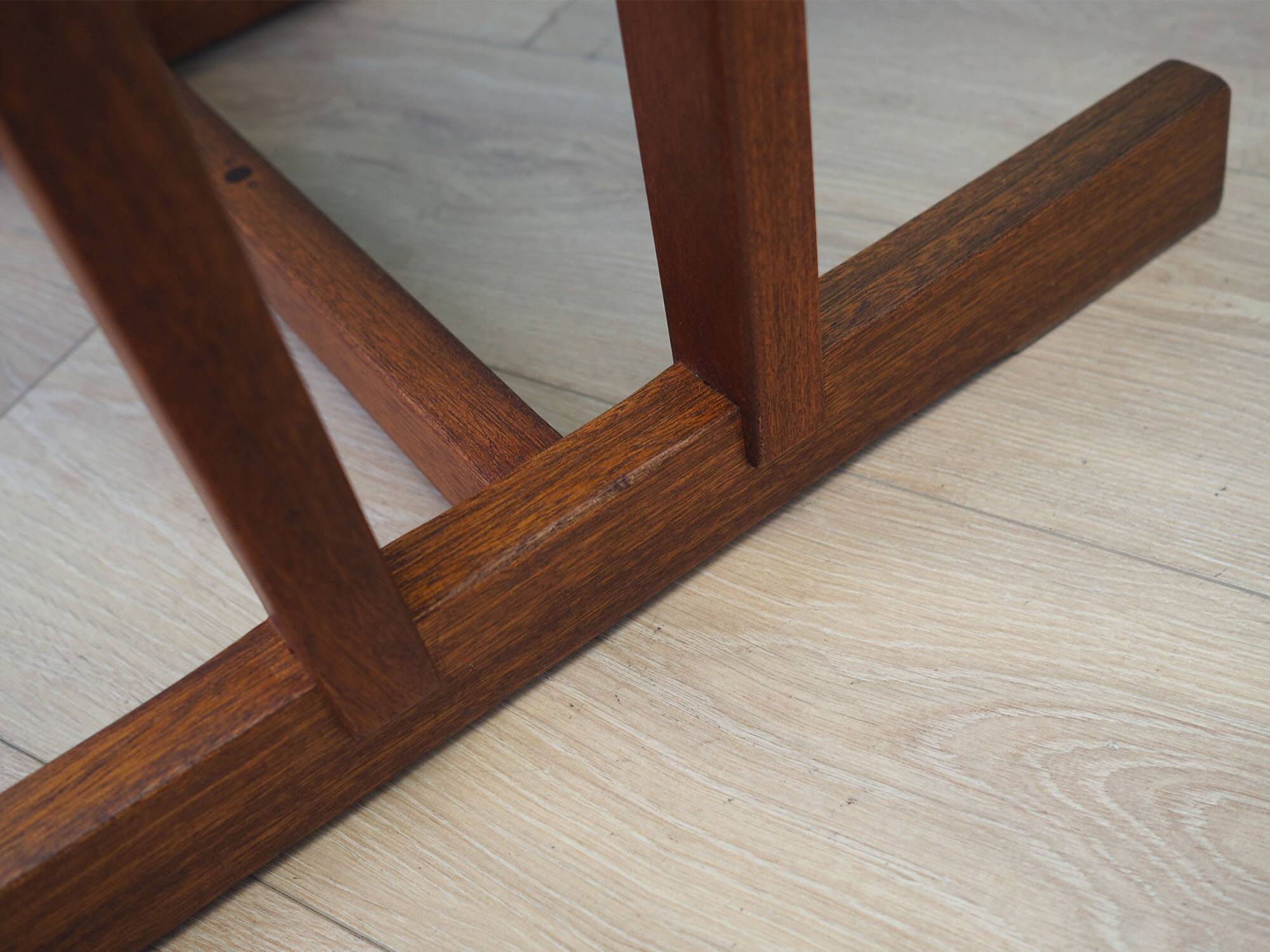 Mahogany coffee table, Danish design, 1970s, production: Denmark