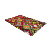 Anatolian handmade kilim rug 289 cm x 172 cm