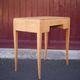 Wood desk, wood console