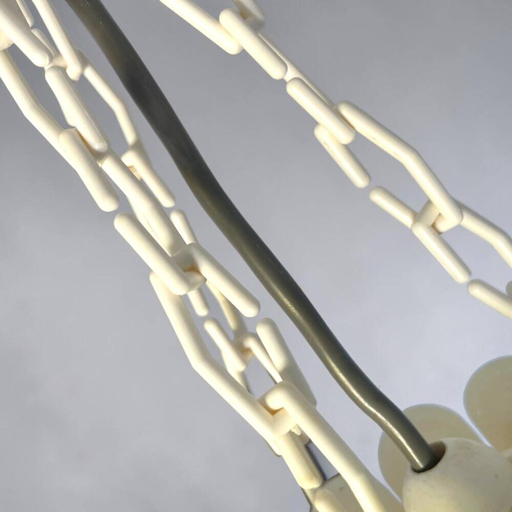 Vintage white kitchen lamp small chandelier