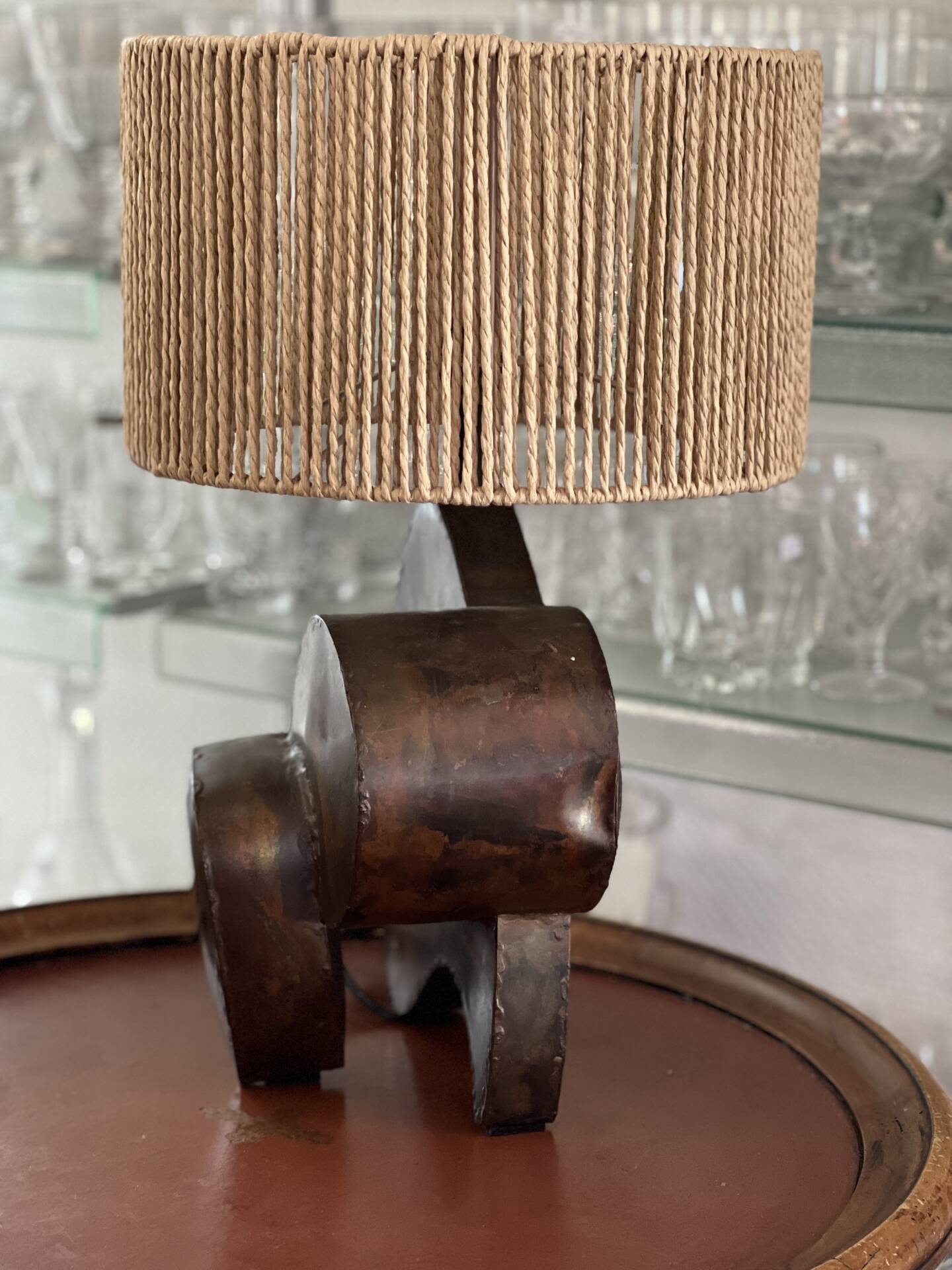 Brutalist lamp