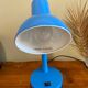 Vintage blue lamp