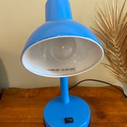 Vintage blue lamp